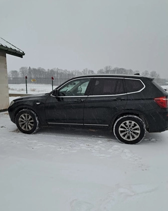 BMW X3 cena 14999 przebieg: 306000, rok produkcji 2011 z Suwałki małe 121